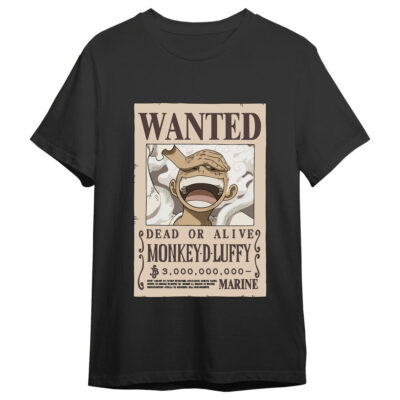 Camiseta - One Piece - Luffy Wanted - XL