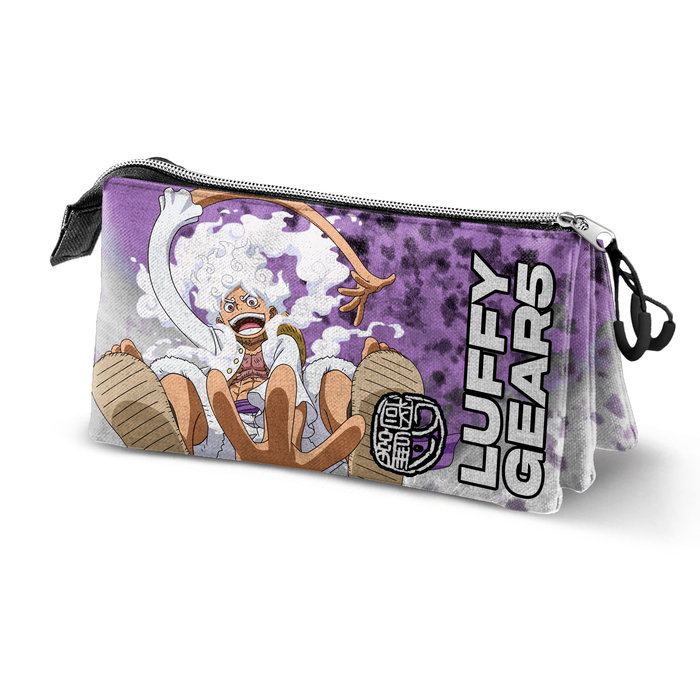 Estuche Triple Luffy Gear 5