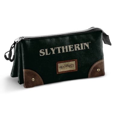 Estuche triple Harry Potter Slytherin